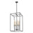 Z-Lite Gaultier 6 Light 33" Chandelier, Matte Black/Mordern Gold