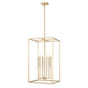 Z-Lite Gaultier 6 Light 33" Chandelier, Mordern Gold - 6100-32MGLD