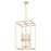 Z-Lite Gaultier 6 Light 33" Chandelier, Mordern Gold