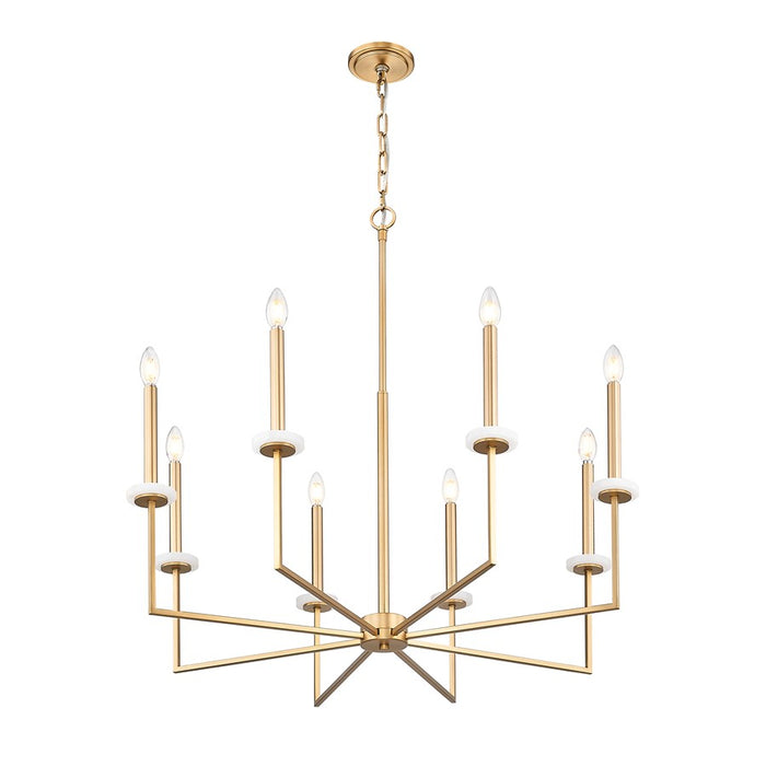 Z-Lite Gaultier 8 Light Chandelier, Mordern Gold
