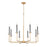 Z-Lite Gaultier 8 Light Chandelier, Mordern Gold