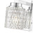 Z-Lite Jacqueline 1 Light Wall Sconce, Chrome /Clear Diamond