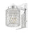 Z-Lite Jacqueline 1 Light Wall Sconce, Chrome /Clear Diamond