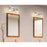 Z-Lite Jacqueline 2 Light Vanity, Brushed Nickel/Clear Diamond