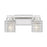 Z-Lite Jacqueline 2 Light Vanity, Brushed Nickel/Clear Diamond