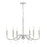 Z-Lite Toussant 6 Light 32" Chandelier, Brushed Nickel - 6103-32BN