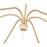 Z-Lite Toussant 6 Light 63" Chandelier, Mordern Gold