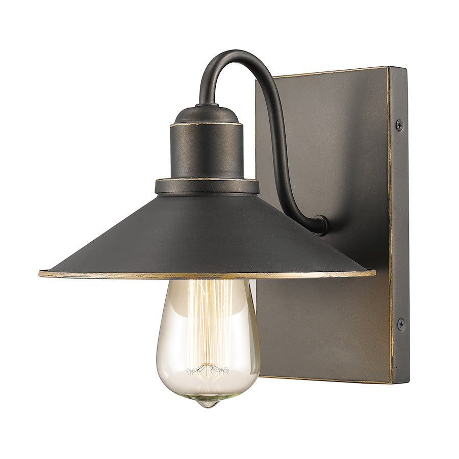 Z-Lite Casa 1 Light Wall Sconce, Olde Bronze, Olde Bronze - 613-1S-OB