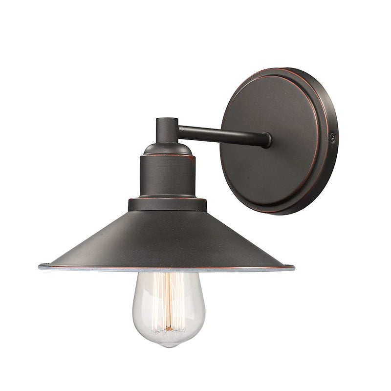 Z-Lite Casa 1 Light Vanity, Olde Bronze - 613-1V-OB