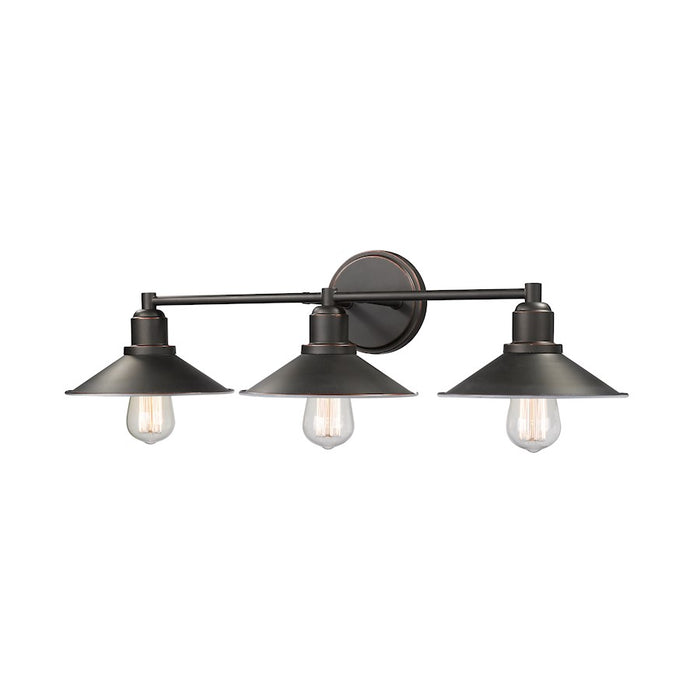 Z-Lite Casa 3 Light Vanity, Olde Bronze - 613-3V-OB