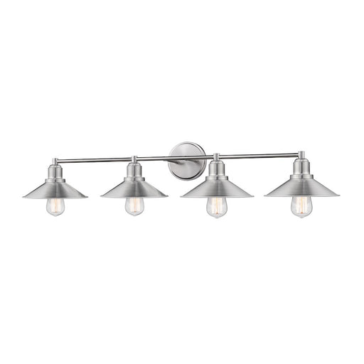 Z-Lite Casa 4 Light Vanity, Brushed Nickel - 613-4V-BN