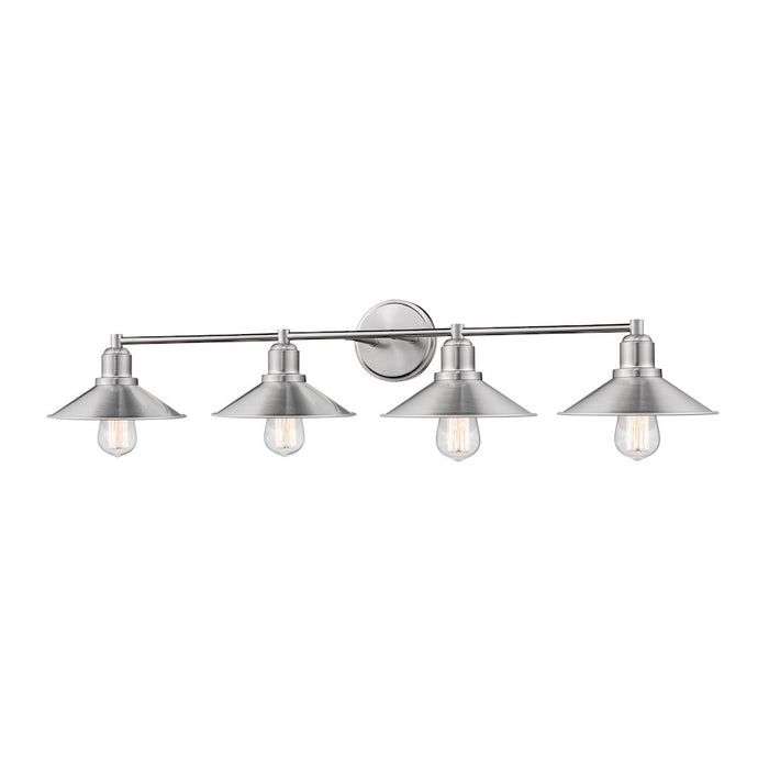Z-Lite Casa 4 Light Vanity, Brushed Nickel - 613-4V-BN