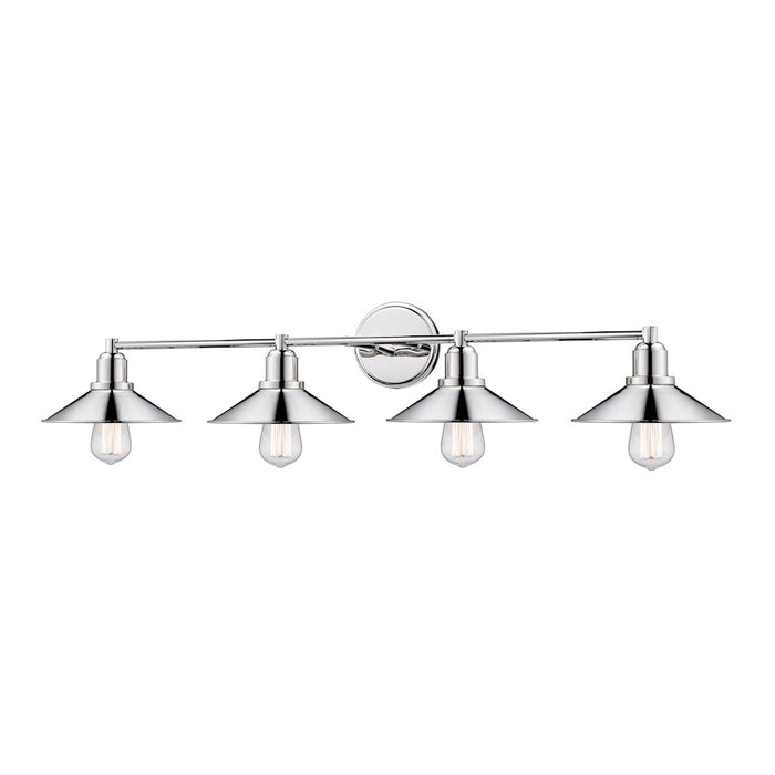 Z-Lite Casa 4 Light Vanity, Polished Nickel - 613-4V-PN