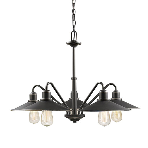 Z-Lite Casa 5 Light Chandelier, Olde Bronze, Olde Bronze - 613-5-OB