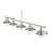Z-Lite Casa 5 Light 9" Island/Billiard, Nickel/Nickel
