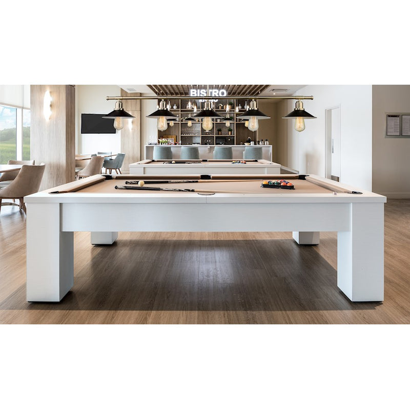 Z-Lite Casa 5 Light 9" Island/Billiard, Brushed Nickel/Black