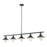 Z-Lite Casa 5 Light 9" Island/Billiard, Matte Black/Matte Black