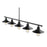 Z-Lite Casa 5 Light 9" Island/Billiard, Matte Black/Matte Black