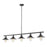 Z-Lite Casa 5 Light 9" Island/Billiard, Matte Black/Matte Black