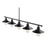 Z-Lite Casa 5 Light 9" Island/Billiard, Matte Black/Matte Black