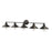 Z-Lite Casa 5 Light Vanity, Olde Bronze