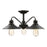 Z-Lite Casa 3 Light Semi-Flush Mount, Olde Bronze, Olde Bronze - 613SF-OB