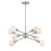 Z-Lite Tian 8 Light Pendant in Brushed Nickel - 616-32BN-LED