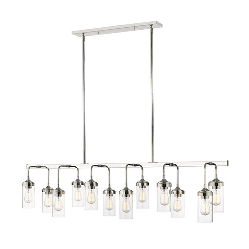 Z-Lite Calliope 12 Light Pendant, Nickel - 617-12L-PN