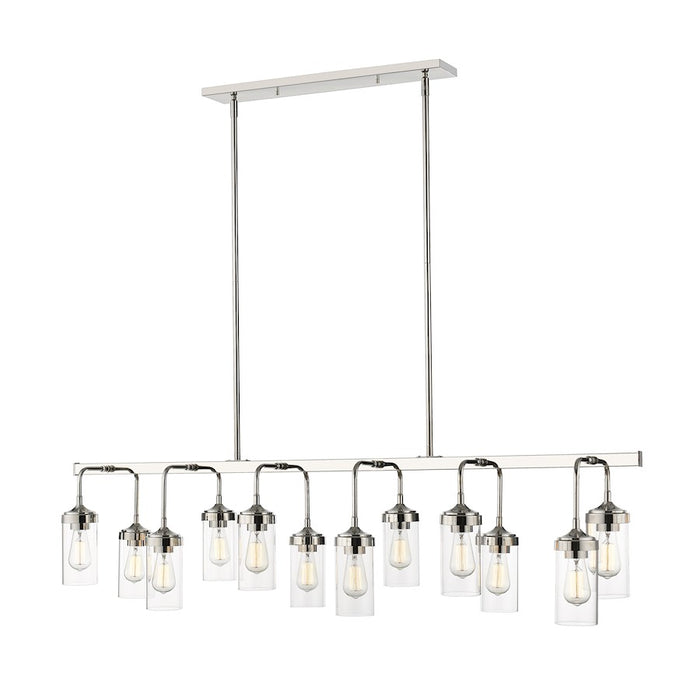 Z-Lite Calliope 12 Light Pendant, Nickel - 617-12L-PN