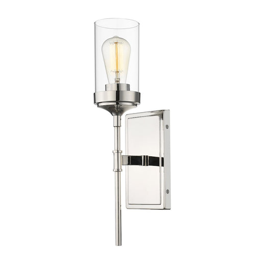 Z-Lite Calliope 1 Light Wall Sconce, Polished Nickel - 617-1S-PN