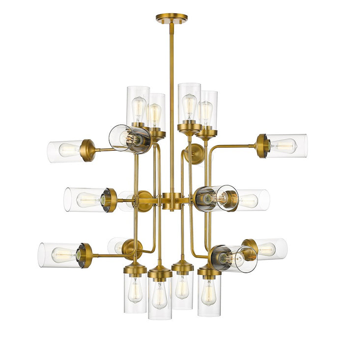 Z-Lite Calliope 20 Light Pendant, Foundry Brass - 617-20FB
