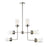 Z-Lite Calliope 6 Light Pendant, Polished Nickel - 617-6PN