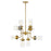 Z-Lite Calliope 8 Light Pendant, Brass - 617-8FB