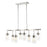 Z-Lite Calliope 8 Light Pendant, Nickel - 617-8L-PN