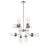 Z-Lite Calliope 8 Light Pendant, Polished Nickel - 617-8PN