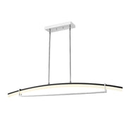 Z-Lite Arc 1 Light Large Chandelier, Chrome - 620-56-CH-LED