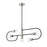Z-Lite Neutra 5 Light 14" Island/Billiard, Black/Nickel/Clear