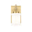 Z-Lite Cadoc 1 Light 4.5" Wall Sconce, Modern Gold/Gloss Opal