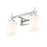 Z-Lite Cadoc 2 Light 15" Vanity, Chrome/Gloss Opal