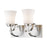 Z-Lite Halliwell 2 Light Vanity, Brushed Nickel, Matte Opal - 7000-2V-BN