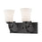 Z-Lite Halliwell 2 Light Vanity, Bronze, Matte Opal - 7000-2V-BRZ
