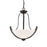 Z-Lite Halliwell 3 Light Pendant, Bronze, Matte Opal - 7000P-BRZ