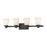 Z-Lite Kayla 4 Light Vanity Light, Bronze, Matte Opal - 7001-4V-BRZ