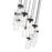 Z-Lite Fontaine 11Lt 26.25" Chandelier, Matte Black/Clear Water