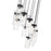 Z-Lite Fontaine 11 Light 26.25" Chandelier, Matte Black/Clear Water