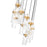 Z-Lite Fontaine 11Lt 26.25" Chandelier, Rubbed Brass/Clear Water