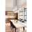 Z-Lite Fontaine 23Lt 54.5" Linear Chandelier, Nickel/Clear Water