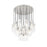 Z-Lite Fontaine 27 Light 39.5" Chandelier, Nickel/Clear Water - 7002P5-27R-BN