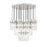 Z-Lite Fontaine 27 Light 39.5" Chandelier, Nickel/Clear Water