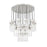 Z-Lite Fontaine 27 Light 39.5" Chandelier, Nickel/Clear Water